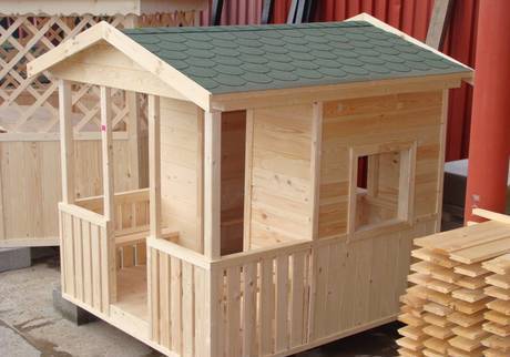 Фото Детский деревянный домик