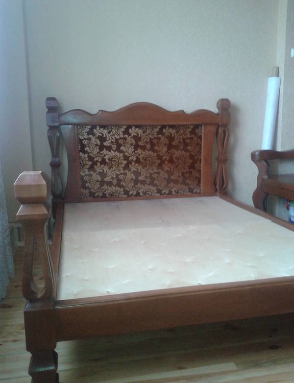 Фото Кровать из Массива сосны, Мебель