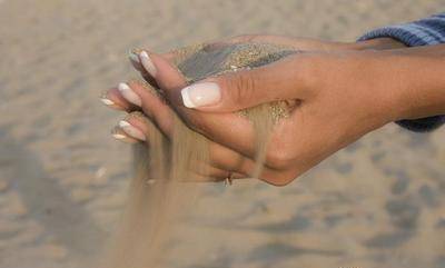 Фото Карьерный песок в мешках и валом,Доставка