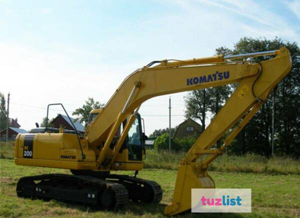 Фото Сдаю в аренду экскаватор Komatsu PC200-8M0 в Курске