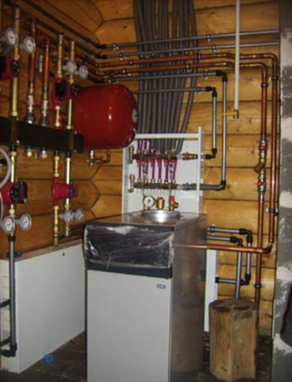 Фото Монтаж системы отопления в квартире или частном доме