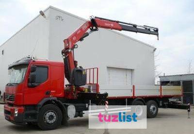 Фото Volvo FES 280 (бортовой) с манипулятором FASSI F290A25