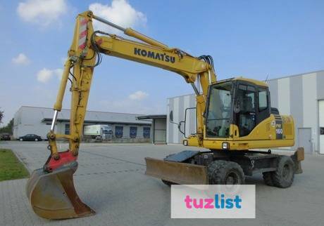 Фото Колесный экскаватор Komatsu PW160-7EO