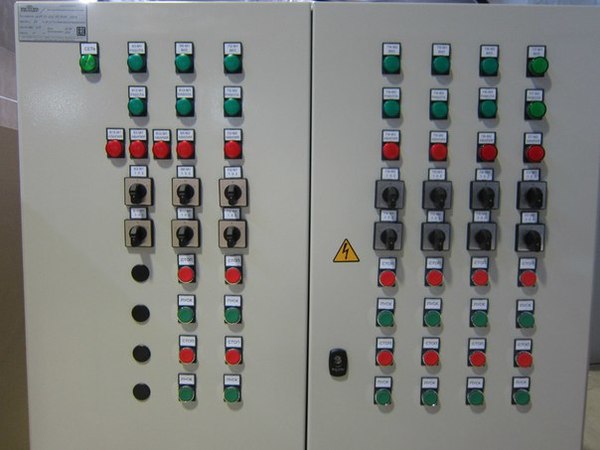 Фото Шкафы управления,  УПП, АСУ ТП, конвейеры, насосы, электродвигатели