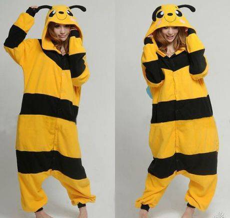 Фото Кигуруми пижама ростовой костюм "Пчела"