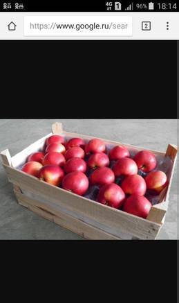 Фото Ящик для яблок, груш, мандарин, винограда, картофеля, лука