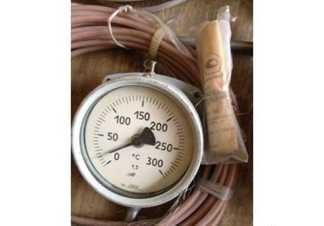 Фото Термометр электроконтактный ТГП 100Эк 0-300С* L-6м, Т-160ммм