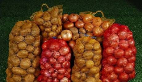Фото Овощная сетка (от 3 до 40 кг), сетка для овощей