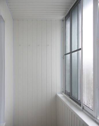 Фото Внутренняя отделка балконов