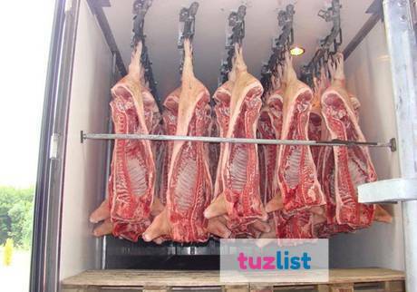 Фото Мясо свинины охлажденное, замороженное