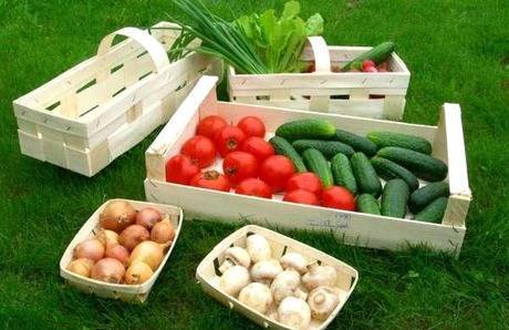 Фото Деревянные ящики под фрукты и овощи.деревянные ящики.ящики