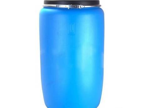 Фото Бидон Тара пластиковый с обручем на крышку 227 литров