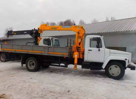 Фото Аренда манипулятора ГАЗ, с грузоподъёмностью кузова 5 тонн
