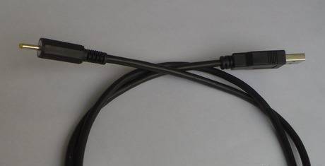 Фото USB кабель для зарядки планшетов 2.5мм.