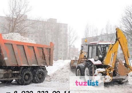 Фото Уборка и вывоз снега