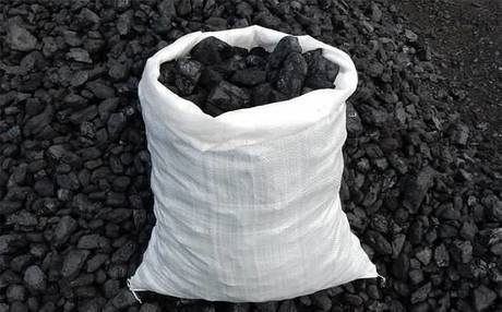 Фото Уголь каменный в мешках