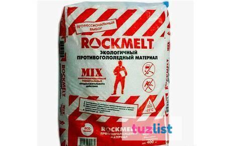 Фото Противогололедный материал Рокмелт (Rockmelt) Mix, 25 кг