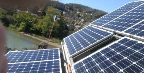 Фото Солнечная электростанция мощностью 10 кВт в сутки