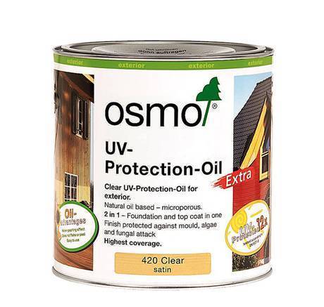 Фото Защитное масло для древесины Osmo 420 (0,75 )