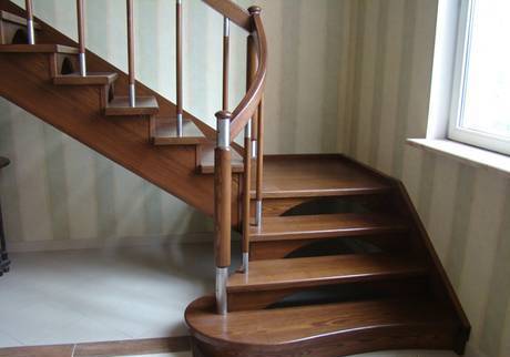 Фото Деревянные лестницы