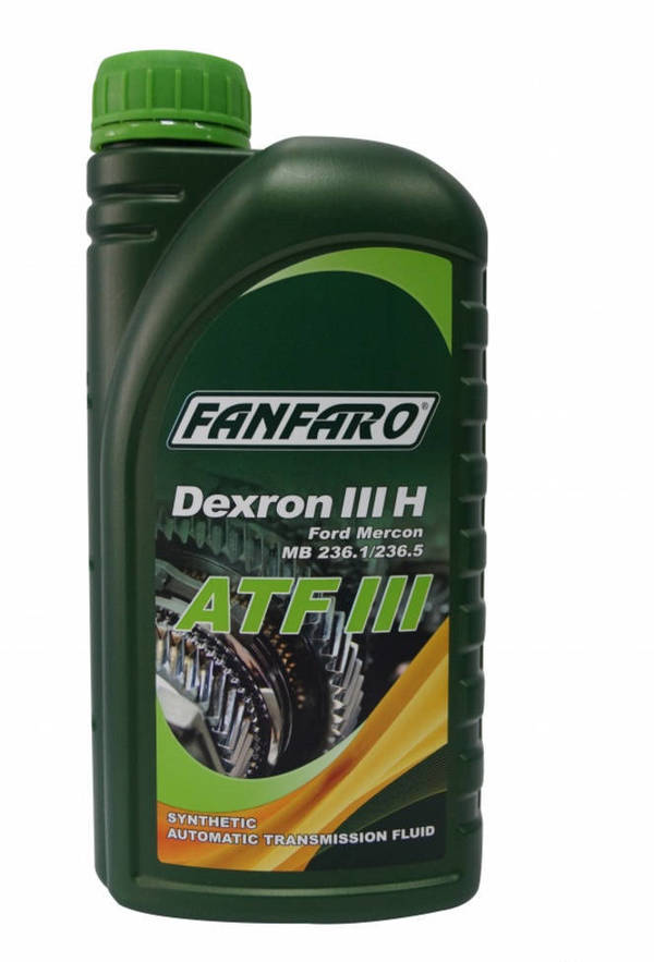 Фото Трансмисcионное масло ATF Dextron III синтетика D3, 1 литр