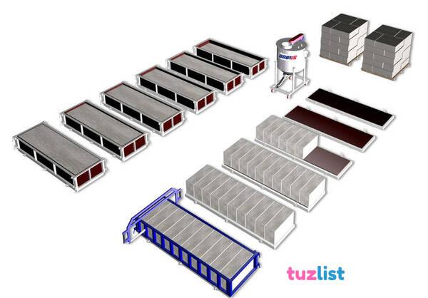Фото Оборудование для производства газобетонных блоков