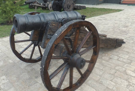 Фото Полевая пушка времён правления Екатерины II