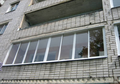 Фото Лоджии, балконы остекление раздвижными рамами, "СтройСоюз"