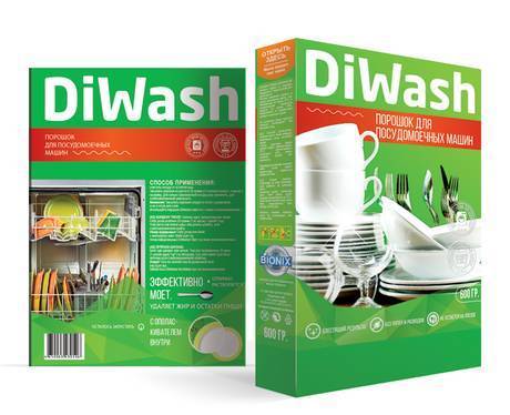 Фото Средство для посудомоечных машин DiWash