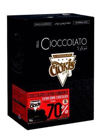 Фото Темный шоколад в дисках (70% какао)
