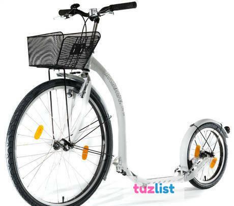 Фото Самокат взрослый Kickbike City G4 white