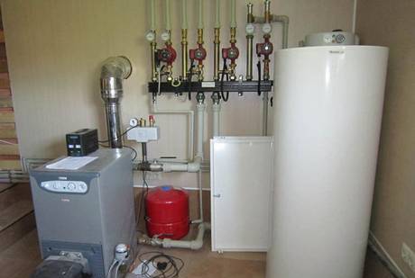 Фото Монтаж котла отопления, отопительной системы.