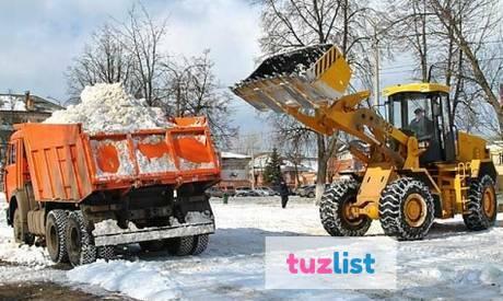 Фото Чистка, погрузка и вывоз снега.В любое время!