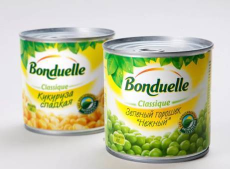 Фото Bonduelle (Бондюэль) кукуруза, горошек, фасоль оптом
