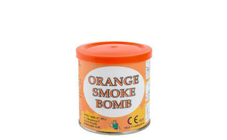 Фото Дымовая шашка smoke bomb оранжевая