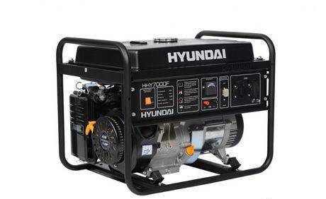 Фото Бензиновый генератор Hyundai HHY 7000 FE (5 кВт)