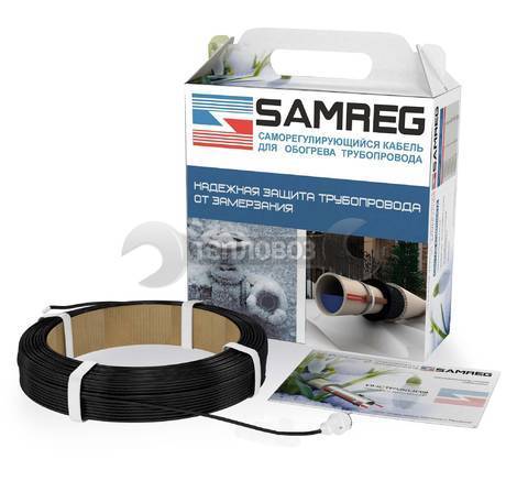 Фото Саморегулирующийся нагревательный кабель 16-samreg
