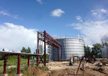 Фото Резервуары вертикальные стальные РВС для нефтепродуктов