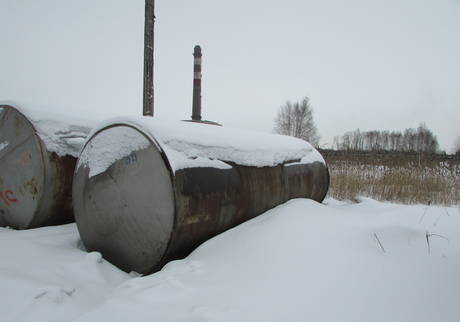 Фото Резервуар стальной горизонтальный 25 м3
