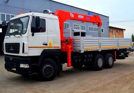 Фото Услуги крана-манипулятора МАЗ - для перевозки грузов: 11 тн