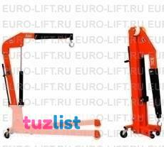 Фото Кран гидравлический гаражный складной EURO-LIFT SC1000A г/п