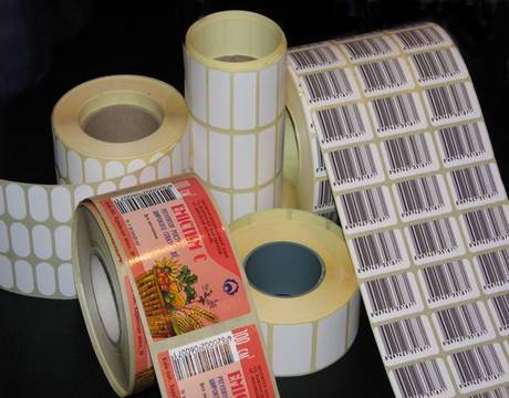 Фото Печать самоклеющихся Этикеток, Наклеек. Этикетки в Рулоне. Н