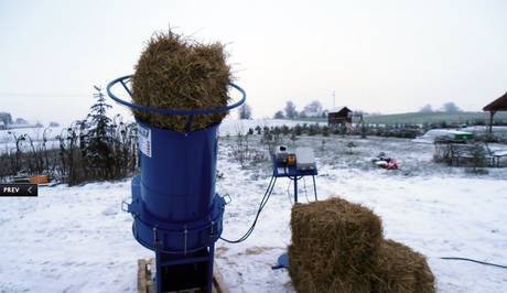 Фото Измельчитель травы, сена, соломы Фермер