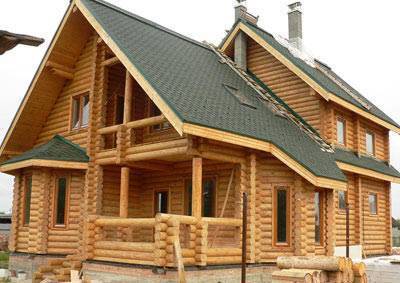 Фото Строительство домов, коттеджей из дерева