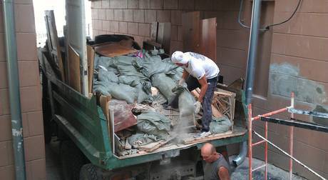Фото Вывоз строительного мусора после ремонта в Новороссийске