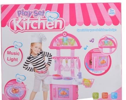 Фото Игровой детский набор модуль кухня со светом и музыкой