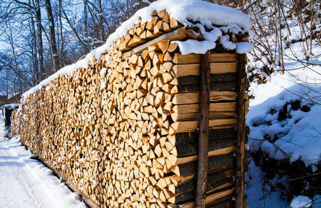 Фото Березовые дрова в Красноярске