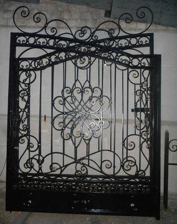 Фото Ворота и калитка кованые