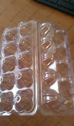 Фото Упаковка для перепелиных яиц на 10 ячеек