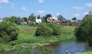Фото Участок у реки в Талдомском районе по Дмитровскому шоссе.